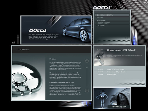 Web design Isotta image